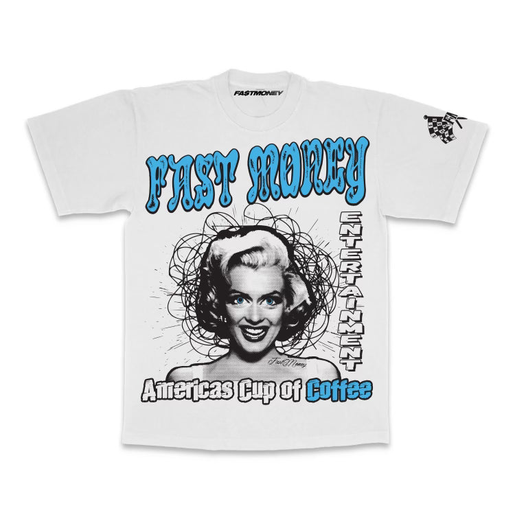 “Americas Cup Of Coffee” Oversized Tee.