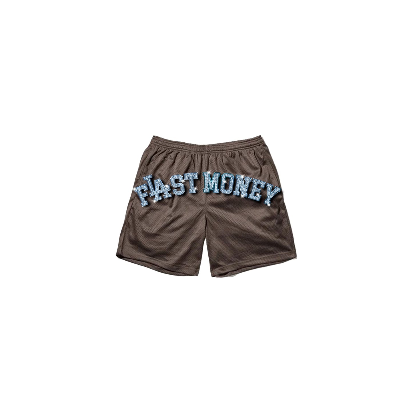 Trapping is a Sport- Brown Shorts